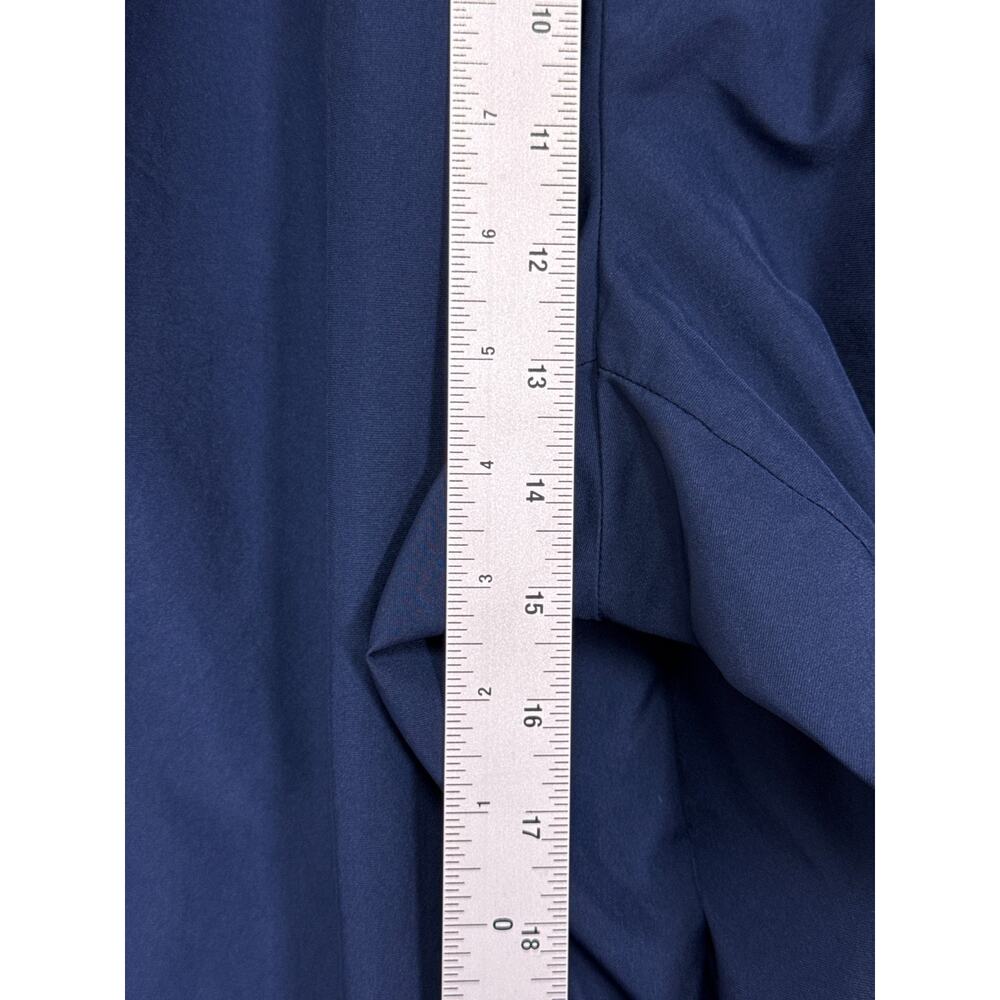 Vintage Nike Baggy Sweatpants XL Mens Windbreaker Navy Naval Academy Y2K - Picture 4 of 7
